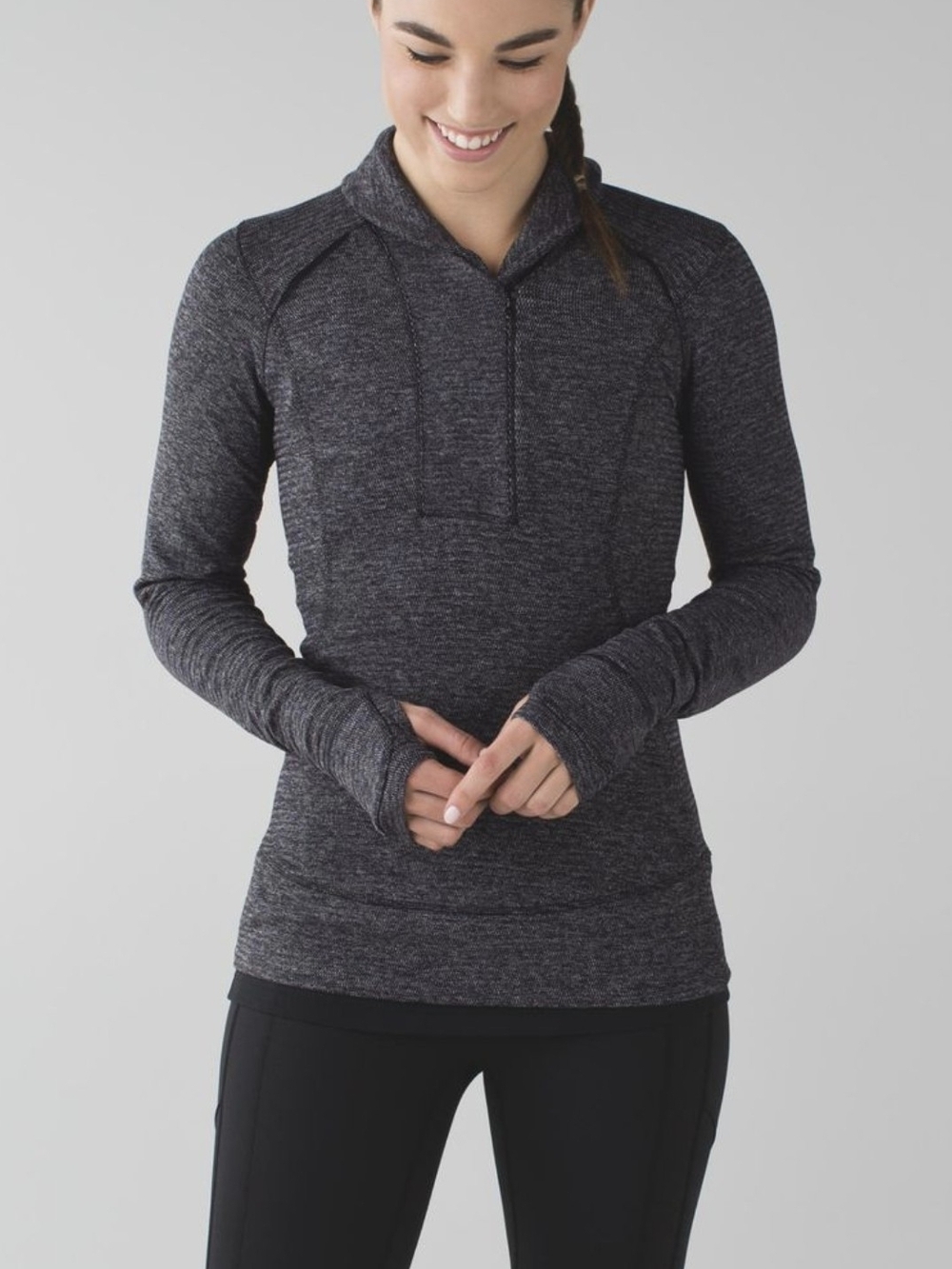 Lululemon Think Fast Pullover Quarter Zip